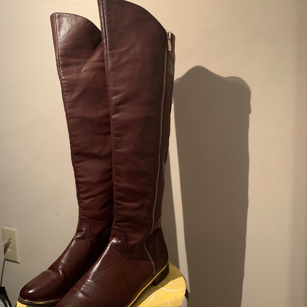 Modern Rush Over The Knee Leather Boots 👢